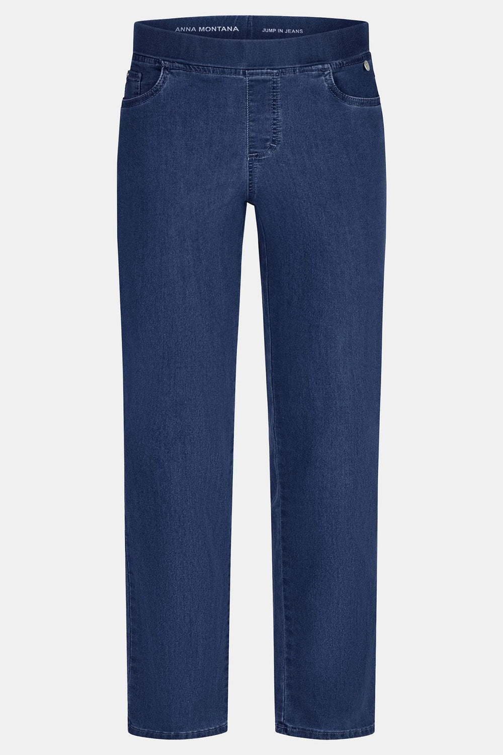 Anna Montana Angelika Blue Stone Wash Jeans Short at Experience Boutique