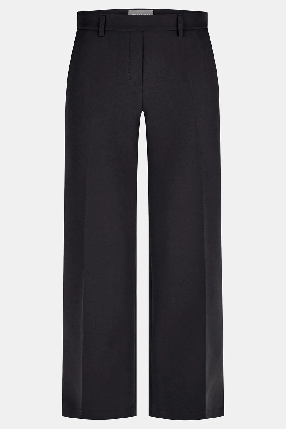 Anna Montana Mila Black Straight Leg Trousers at Experience Boutique