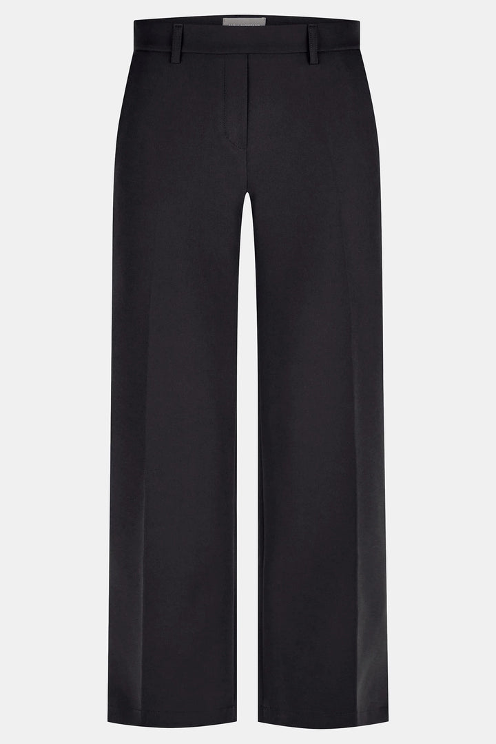Anna Montana Mila Black Straight Leg Trousers at Experience Boutique