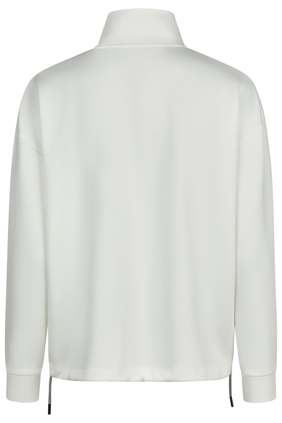 Barbara Lebek 55020062 Offwhite Zip Front Sweat Jacket