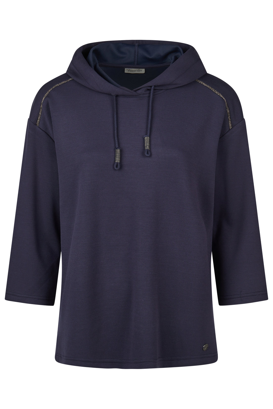 Barbara Lebek 55560062 Navy Hooded Sweatshirt