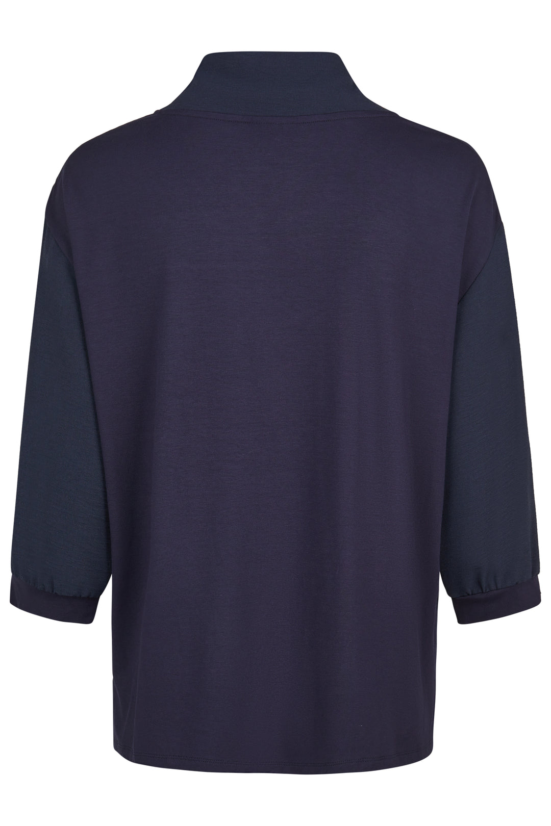 Barbara Lebek 55570062 Navy Drawstring Neck Top