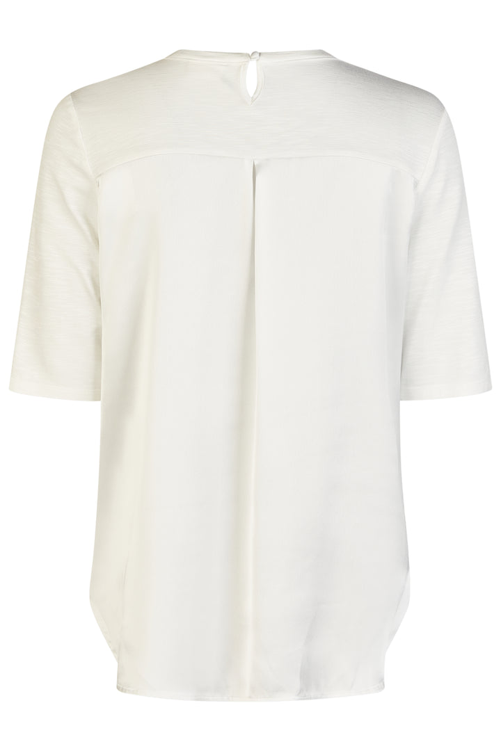 Barbara Lebek 55580062 Offwhite T-Shirt