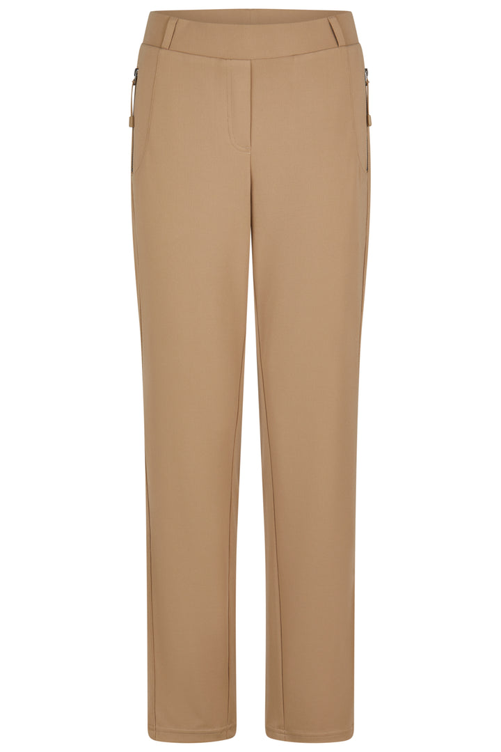 Barbara Lebek 55830062 Cognac Brown Pull-On Trousers