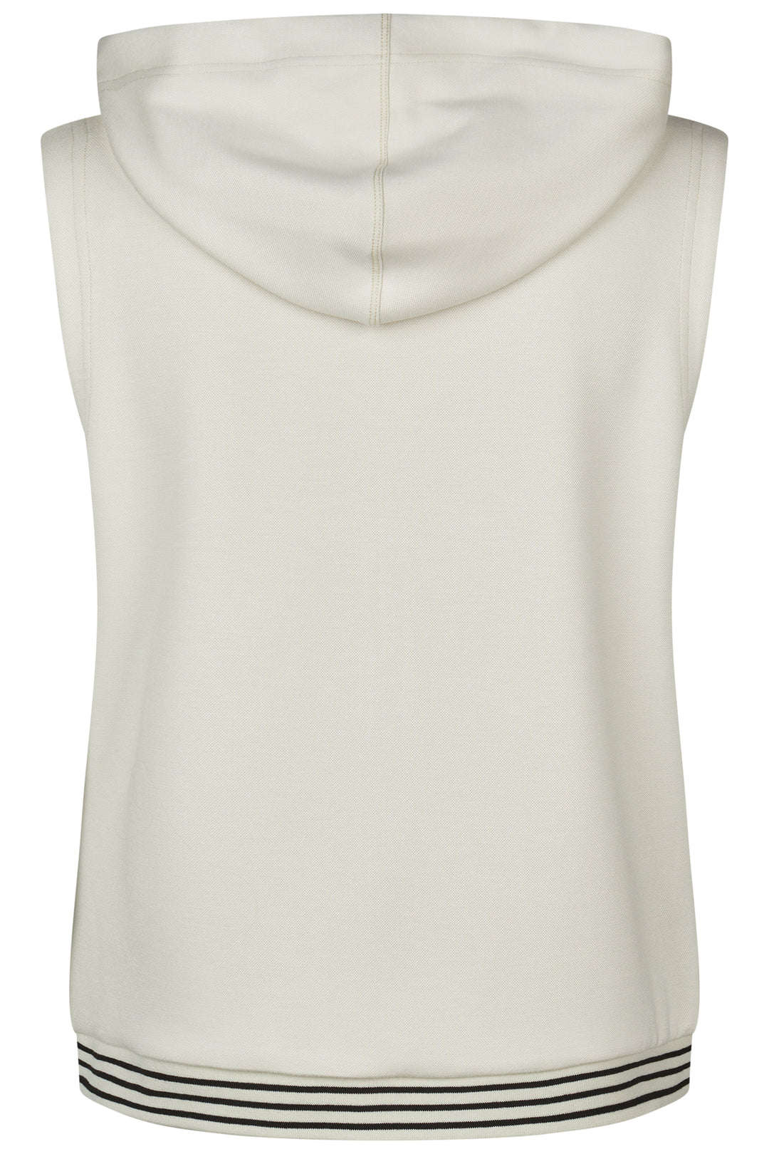 Barbara Lebek 56010062 Ivory Hooded Gilet