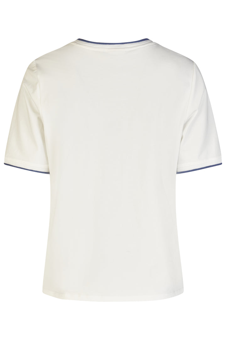 Barbara Lebek 56650062 White Summer Motif T-Shirt