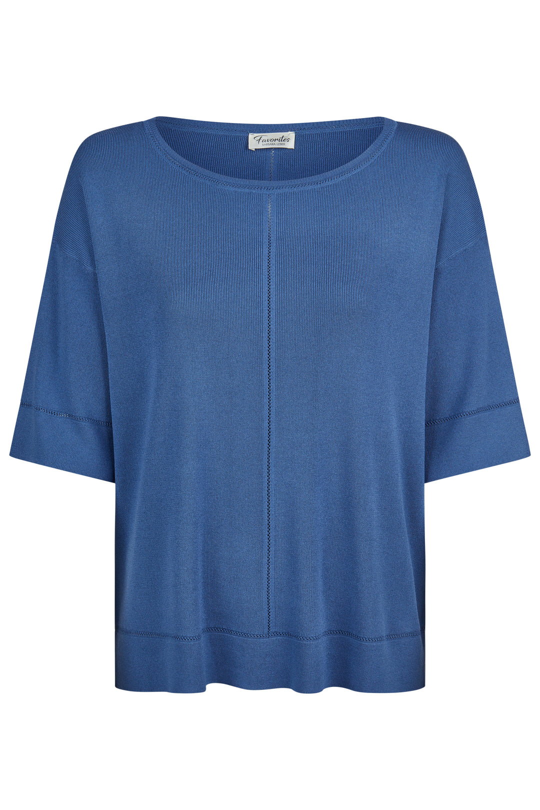 Barbara Lebek 56740062 Blue Short Sleeve Jumper