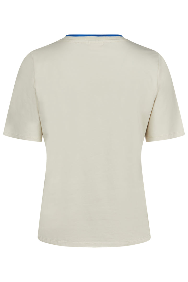 Barbara Lebek 57630062 White Sand Flower Print T-Shirt