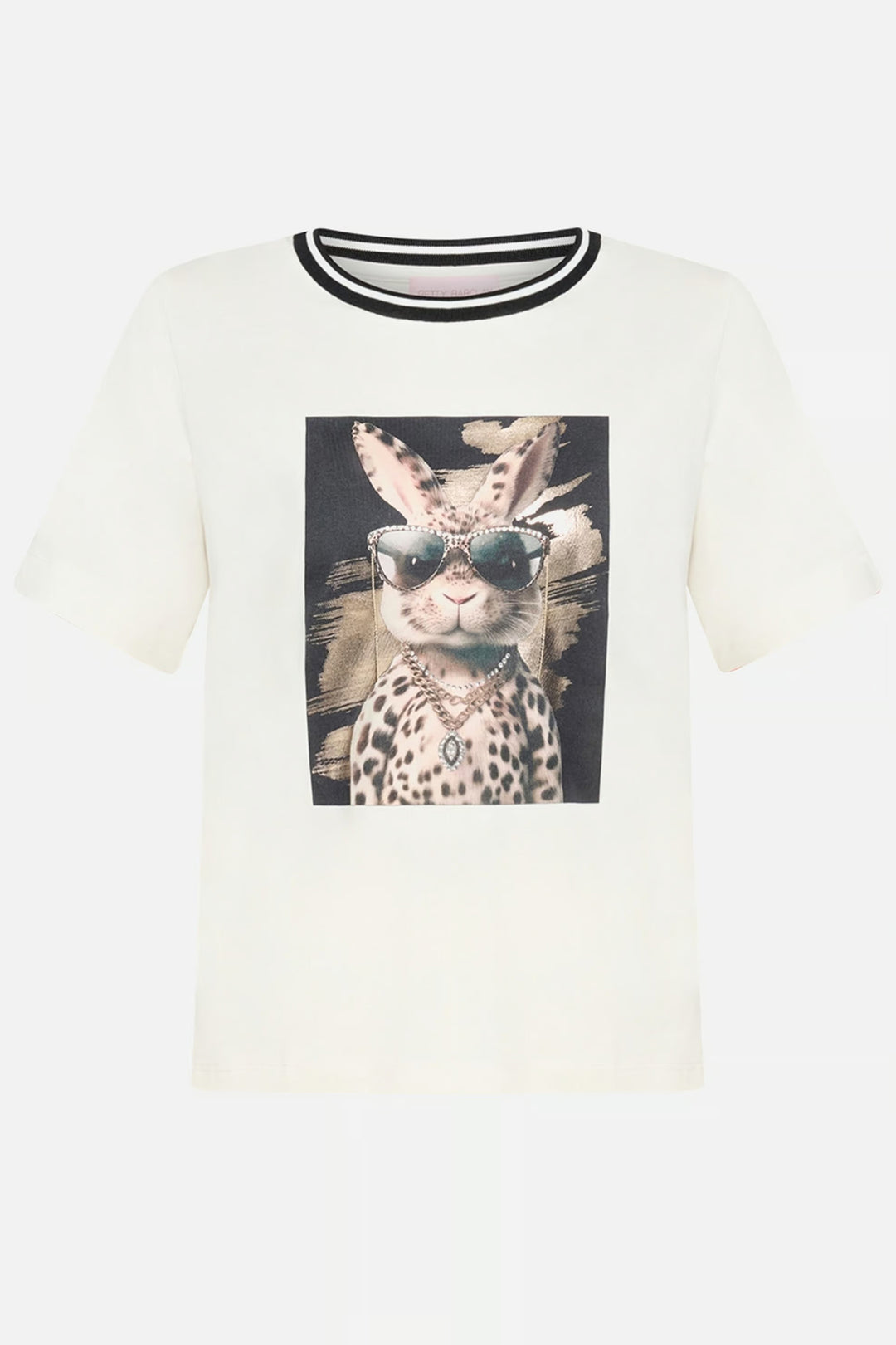 Betty Barclay 24368090 Cream Leopard Bunny T-Shirt