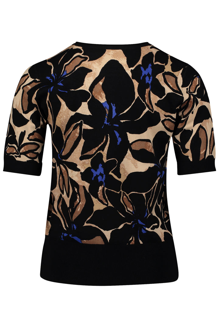 Betty Barclay 52771436 Brown Flower Print Jumper