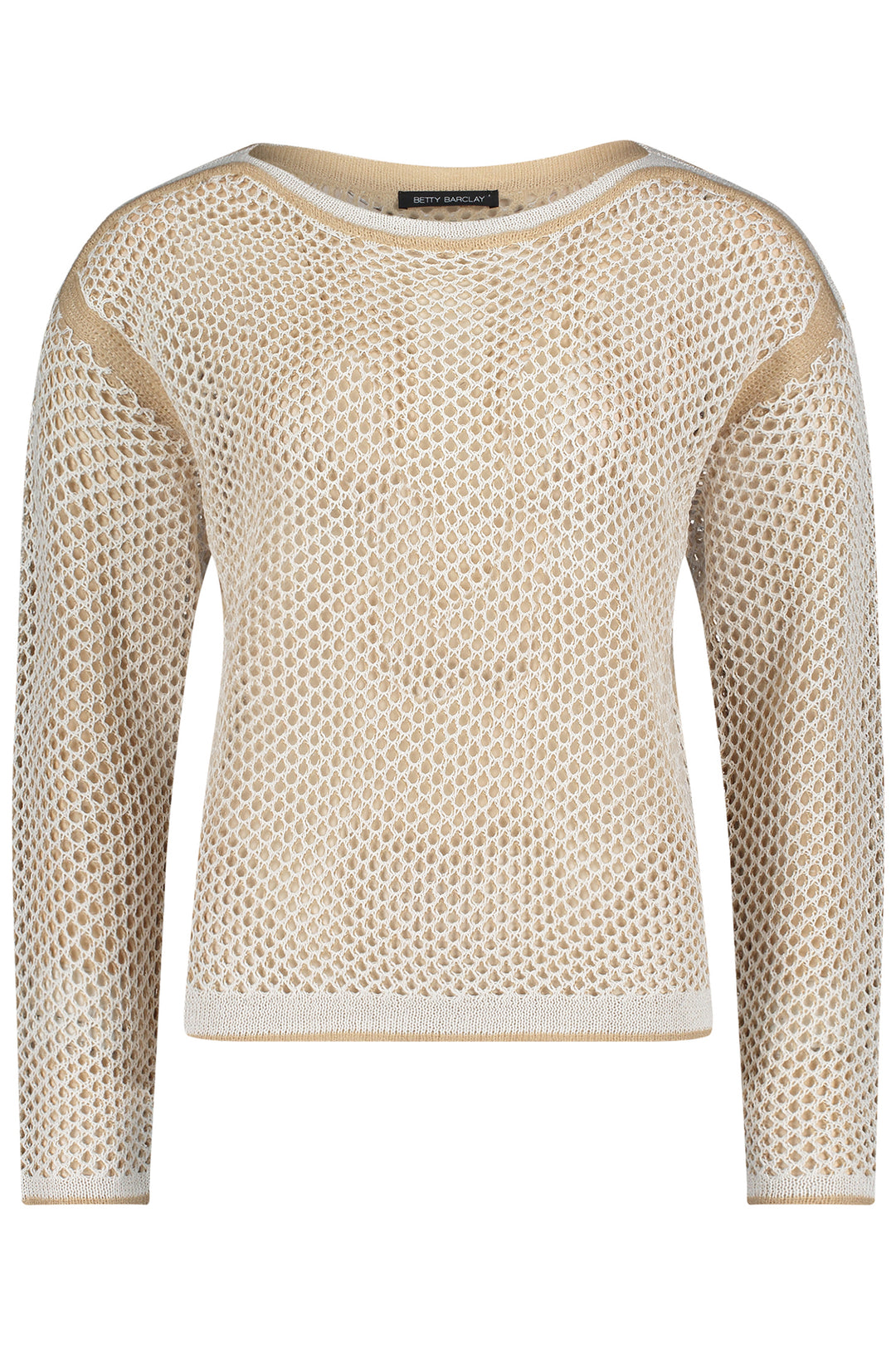 Betty Barclay 54081804 Shimmering Cream Beige Jumper