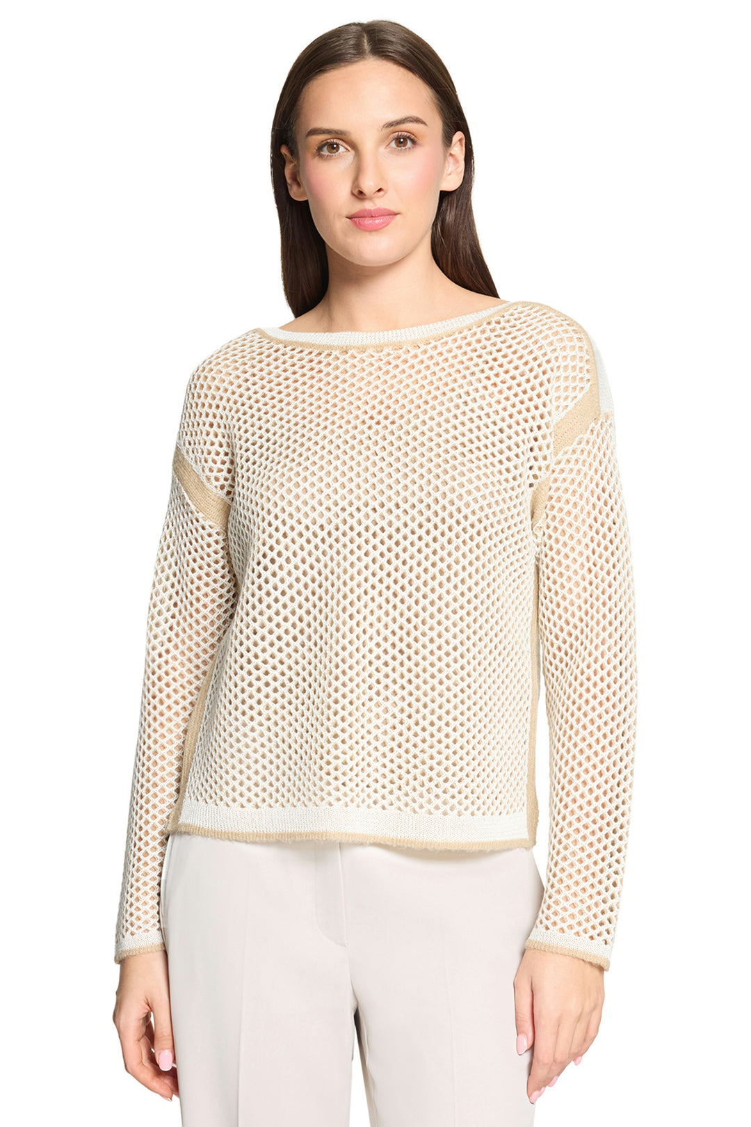 Betty Barclay 54081804 Shimmering Cream Beige Jumper