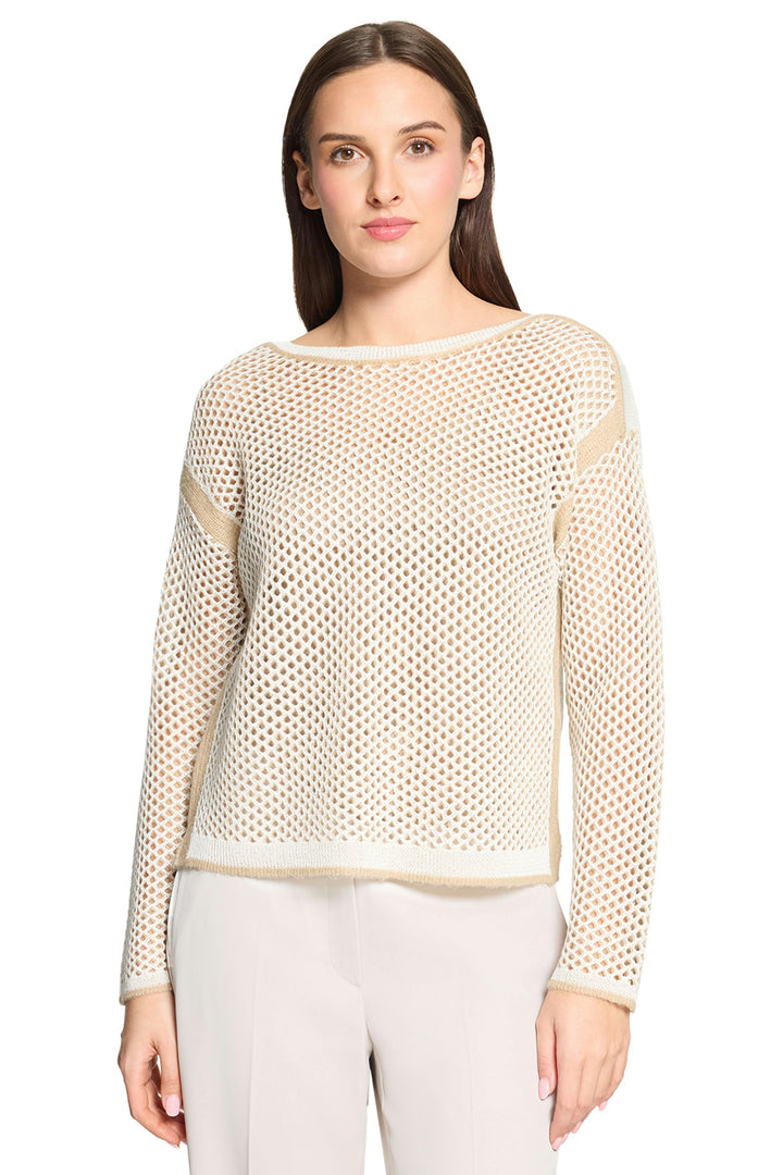 Betty Barclay 54081804 Shimmering Cream Beige Jumper