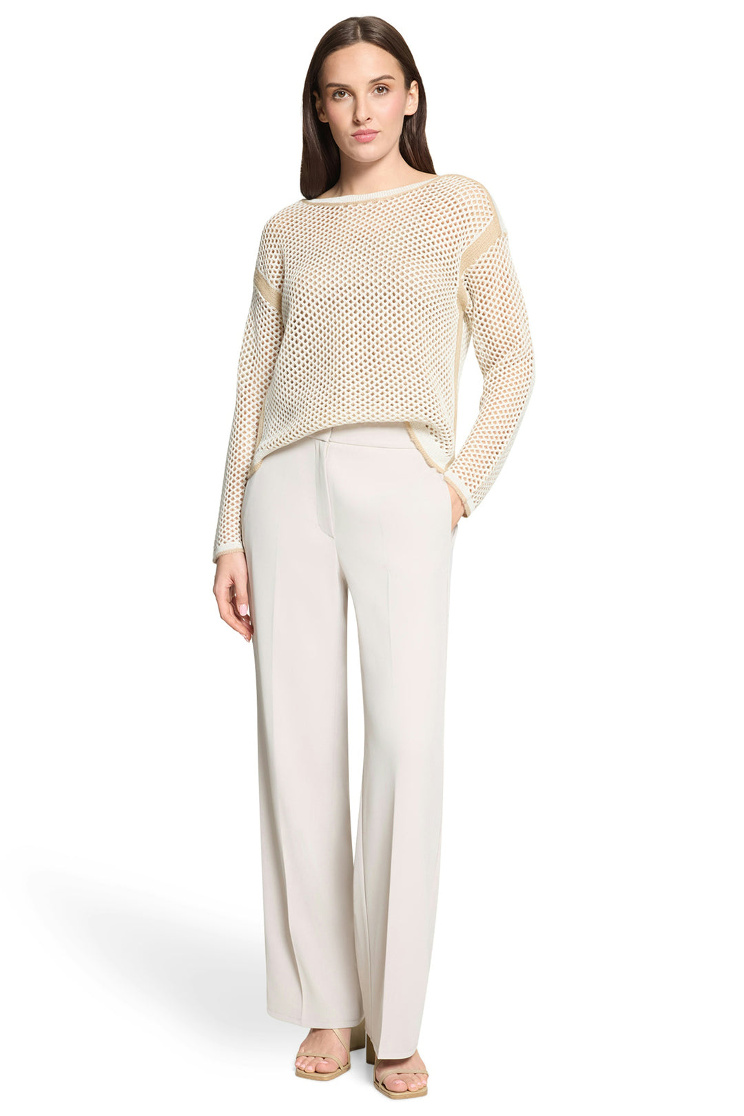 Betty Barclay 54081804 Shimmering Cream Beige Jumper