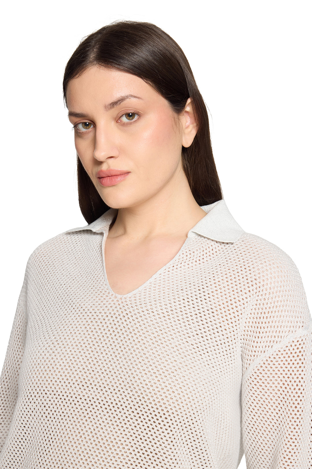 Betty Barclay 54141824 Shimmering Cream Beige Jumper