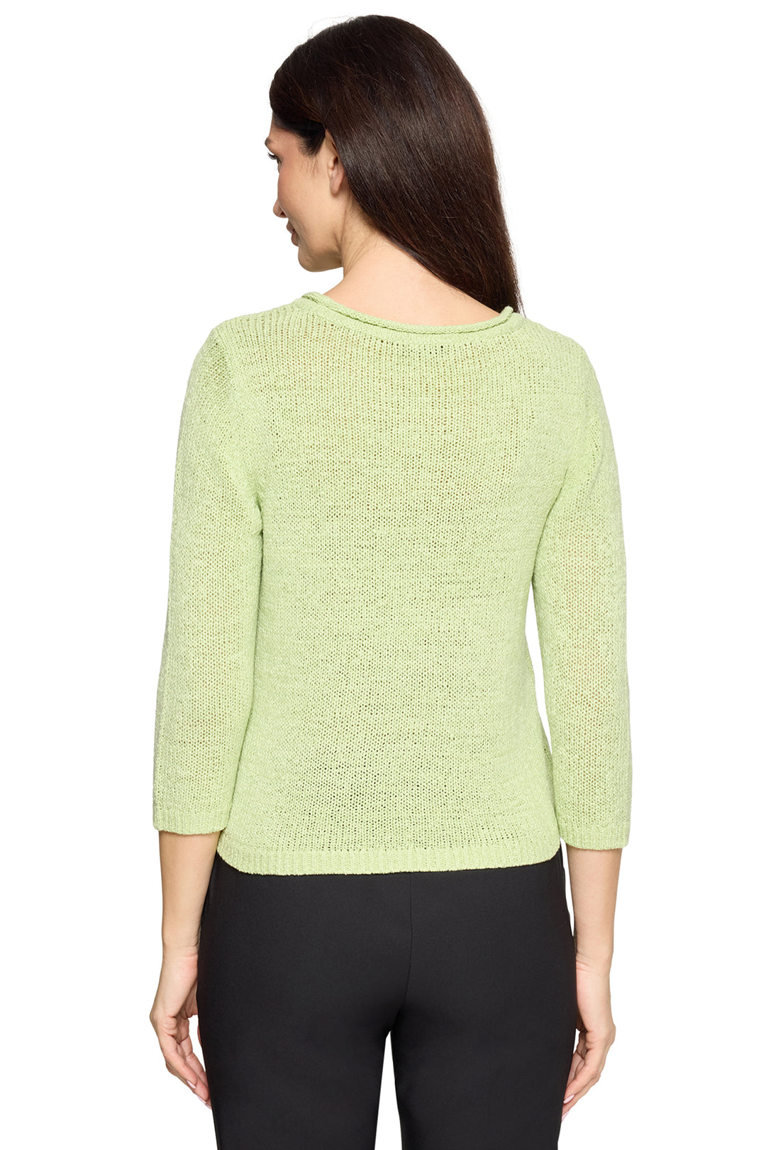 Betty Barclay 5427 1869 Foam Green 3/4 Sleeve Jumper