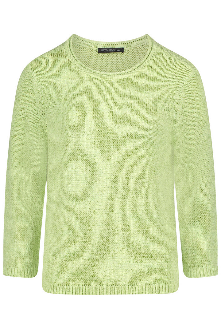 Betty Barclay 5427 1869 Foam Green 3/4 Sleeve Jumper
