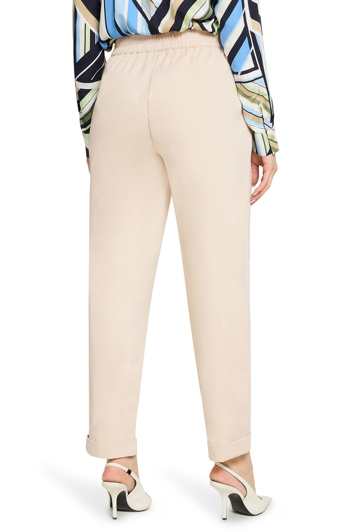 Betty Barclay 61611838 Light Beige 7/8 Length Pull-On Trousers