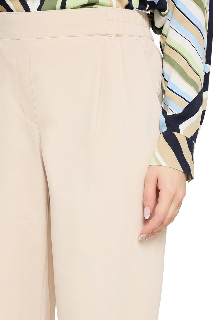 Betty Barclay 61611838 Light Beige 7/8 Length Pull-On Trousers