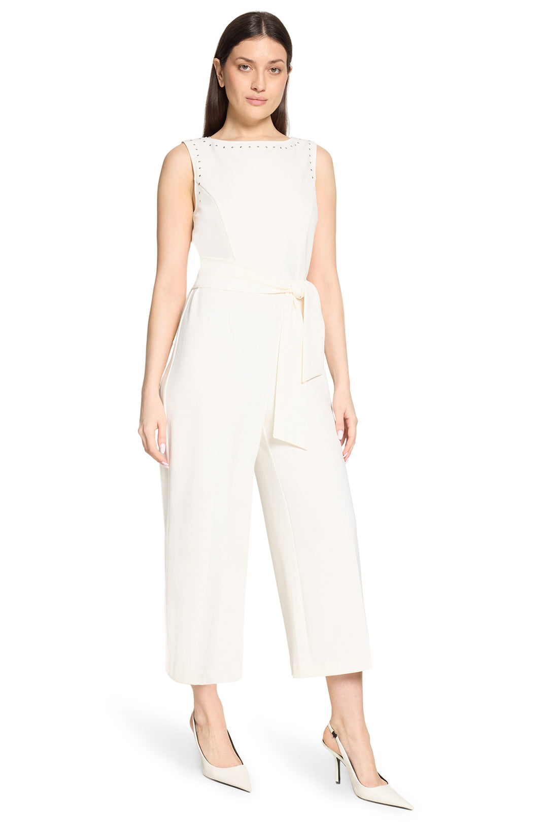 Betty Barclay 61722420 Offwhite Sleeveless Jumpsuit 1014