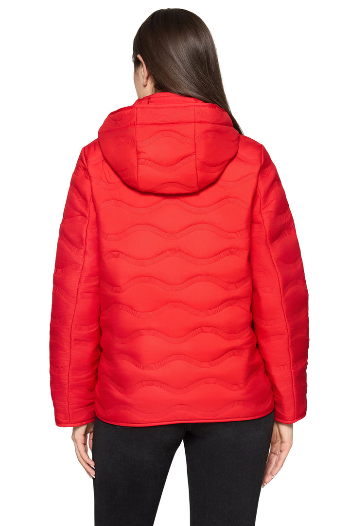 Betty Barclay 70101500 Mars Red Quilted Jacket