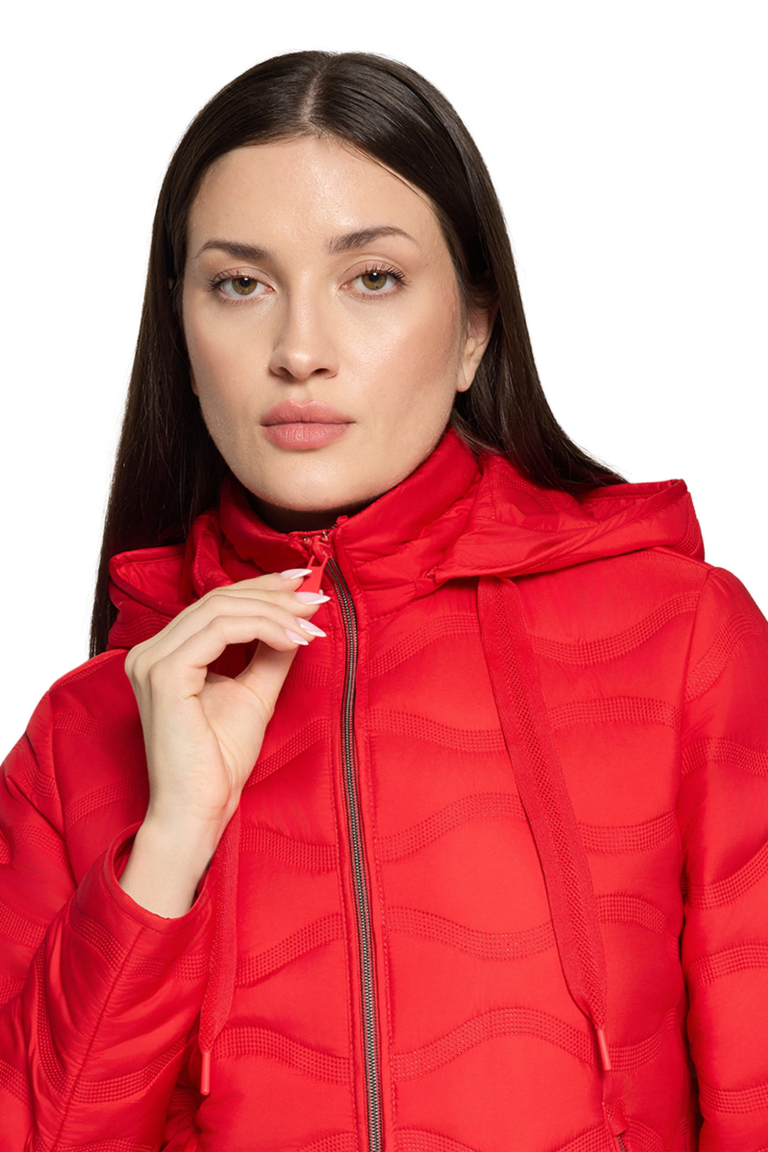 Betty Barclay 70101500 Mars Red Quilted Jacket