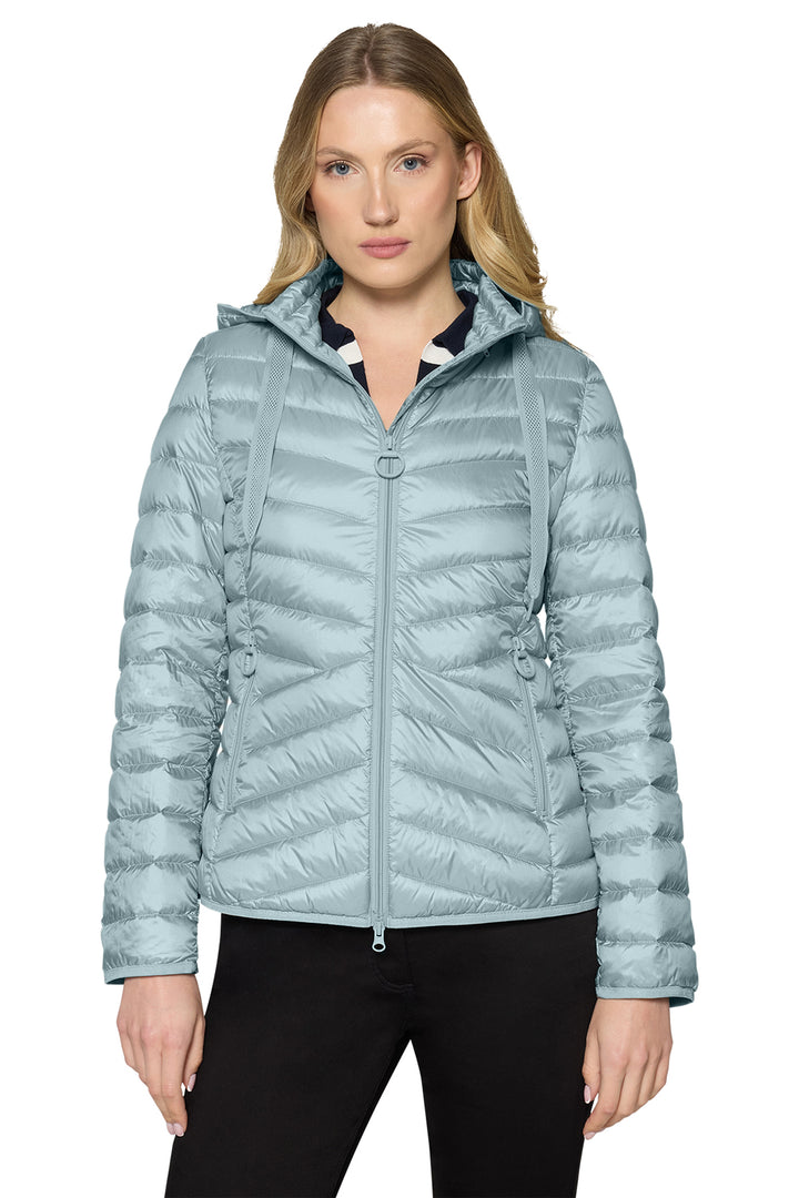 Betty Barclay 70181501 Smokly Blue Quilted Down Jacket