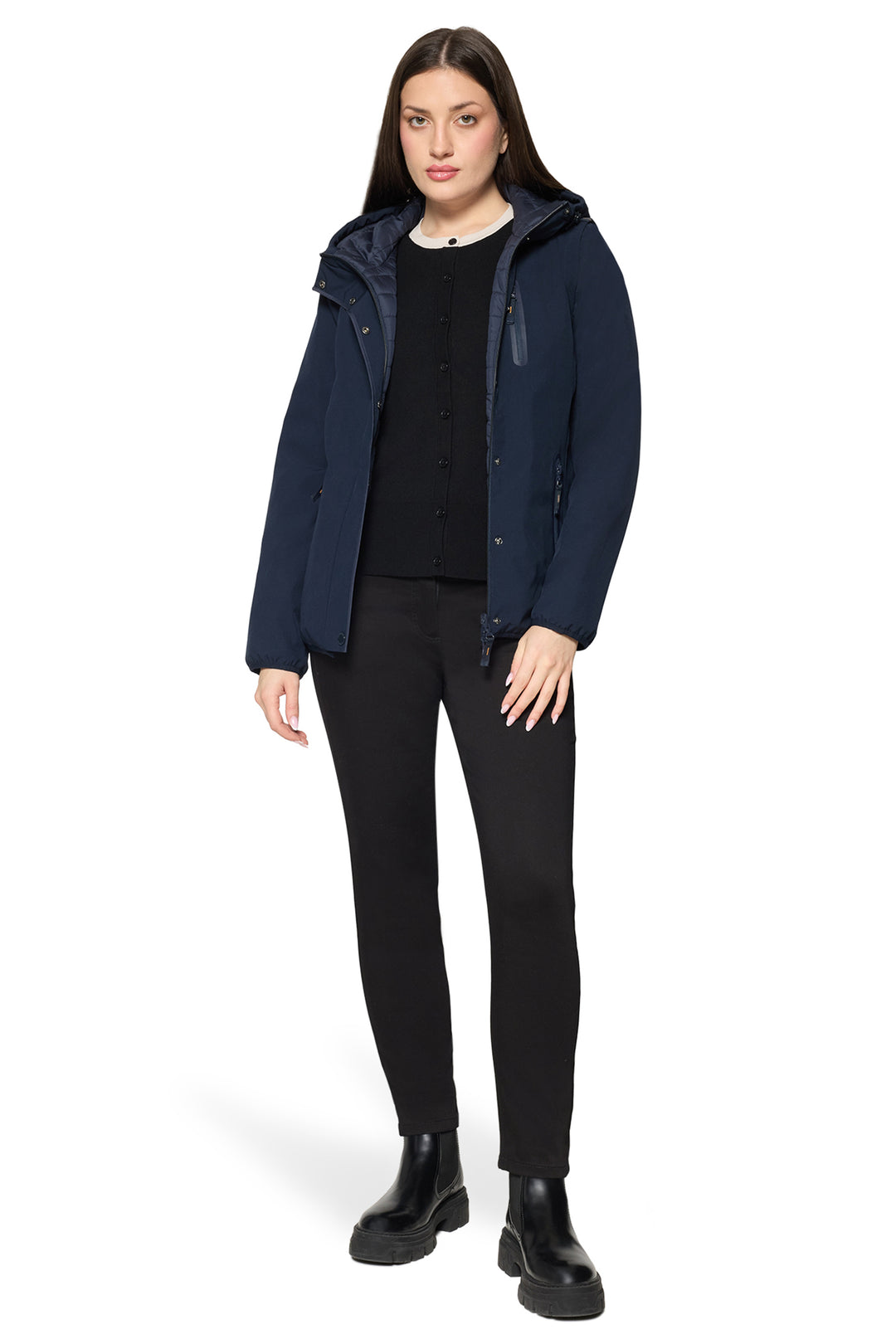 Betty Barclay 70391547 Deep Navy 4-in-1 Reversible Coat