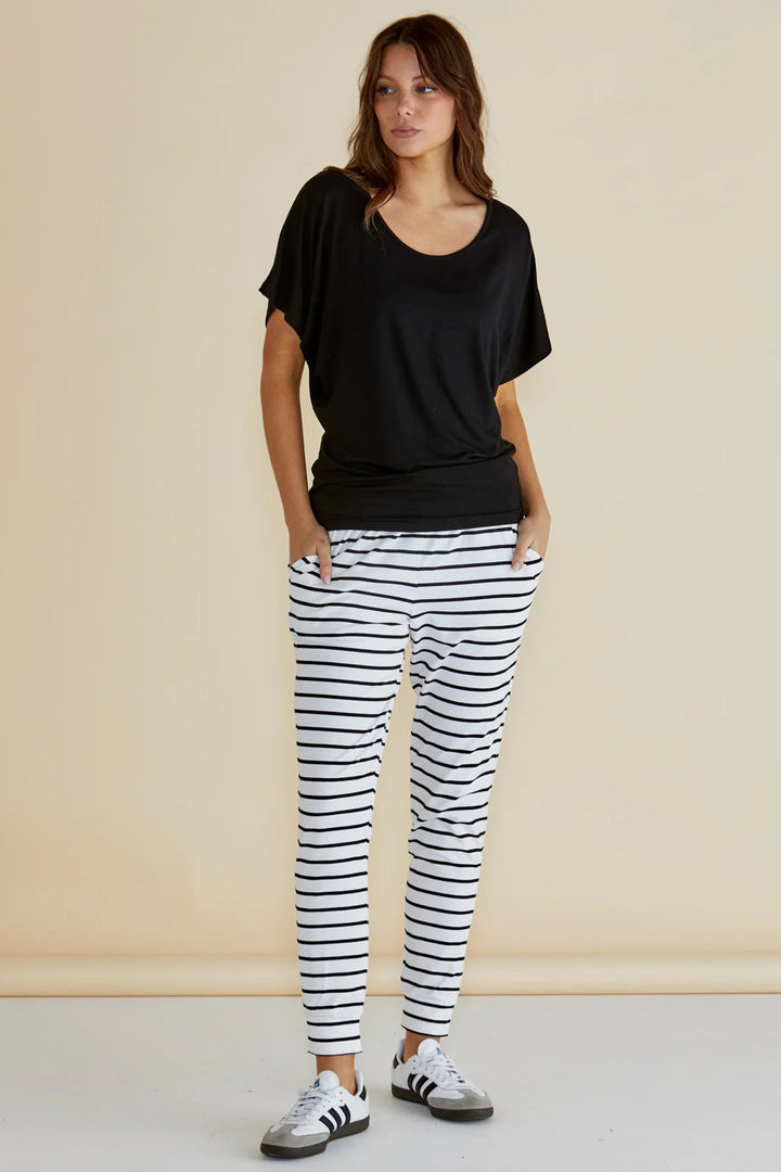 Betty Basics BB506 Maui Black T-Shirt