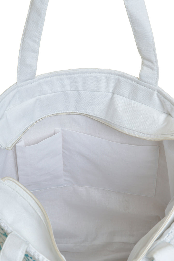 Ble Resort Collection Cotton Tote Beach Bag 5-42-099-0030 - Experience Boutique