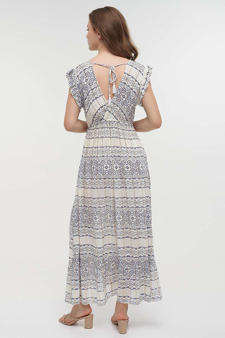 Ble Resortwear 5-41-160-0048 Navy Mosiac Dress