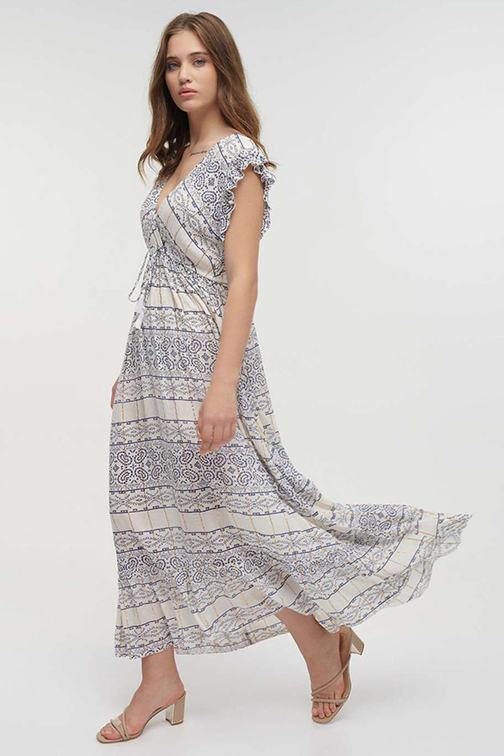 Ble Resortwear 5-41-160-0048 Navy Mosiac Dress