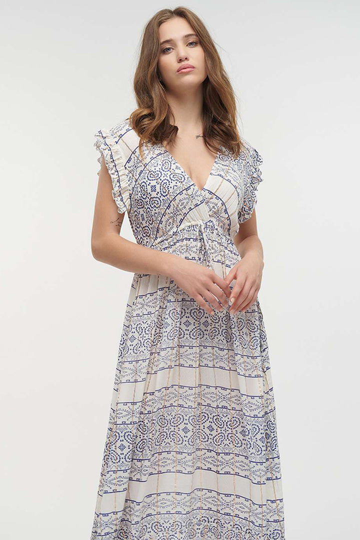 Ble Resortwear 5-41-160-0048 Navy Mosiac Dress