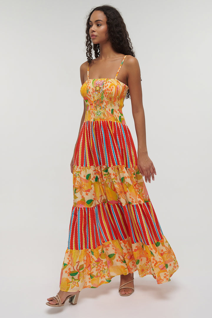 Ble Resortwear 5-41-195-0030 Citrus Sundress