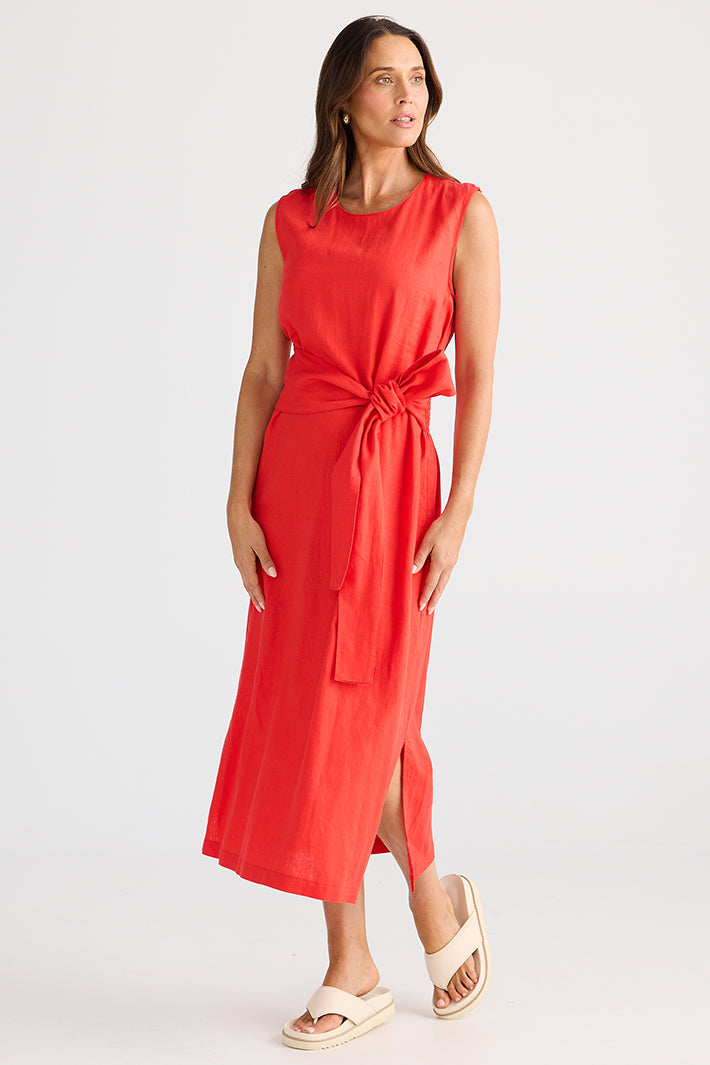 Brave+True BT25374-2 Turning Point Poppy Red Dress