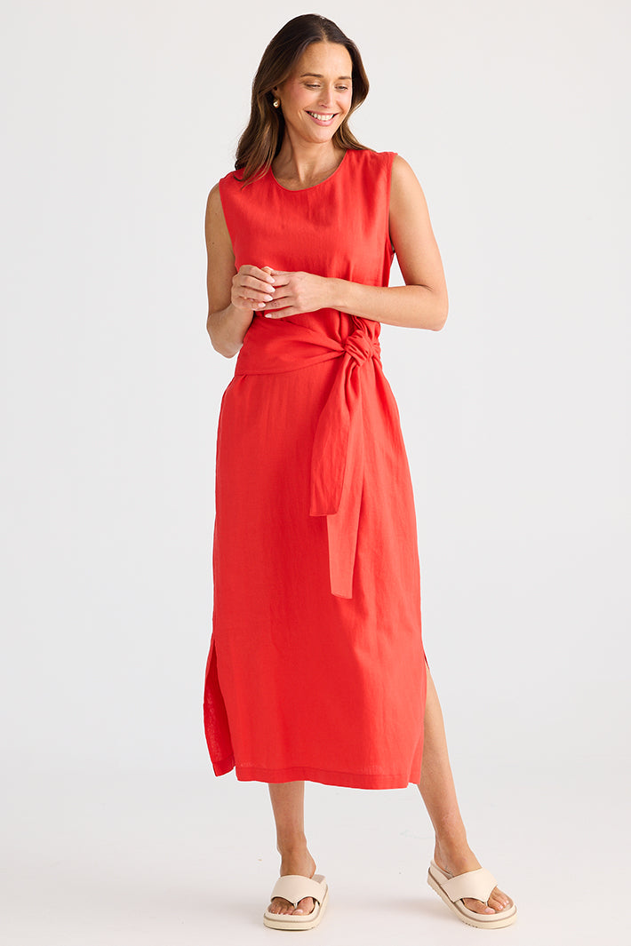 Brave+True BT25374-2 Turning Point Poppy Red Dress