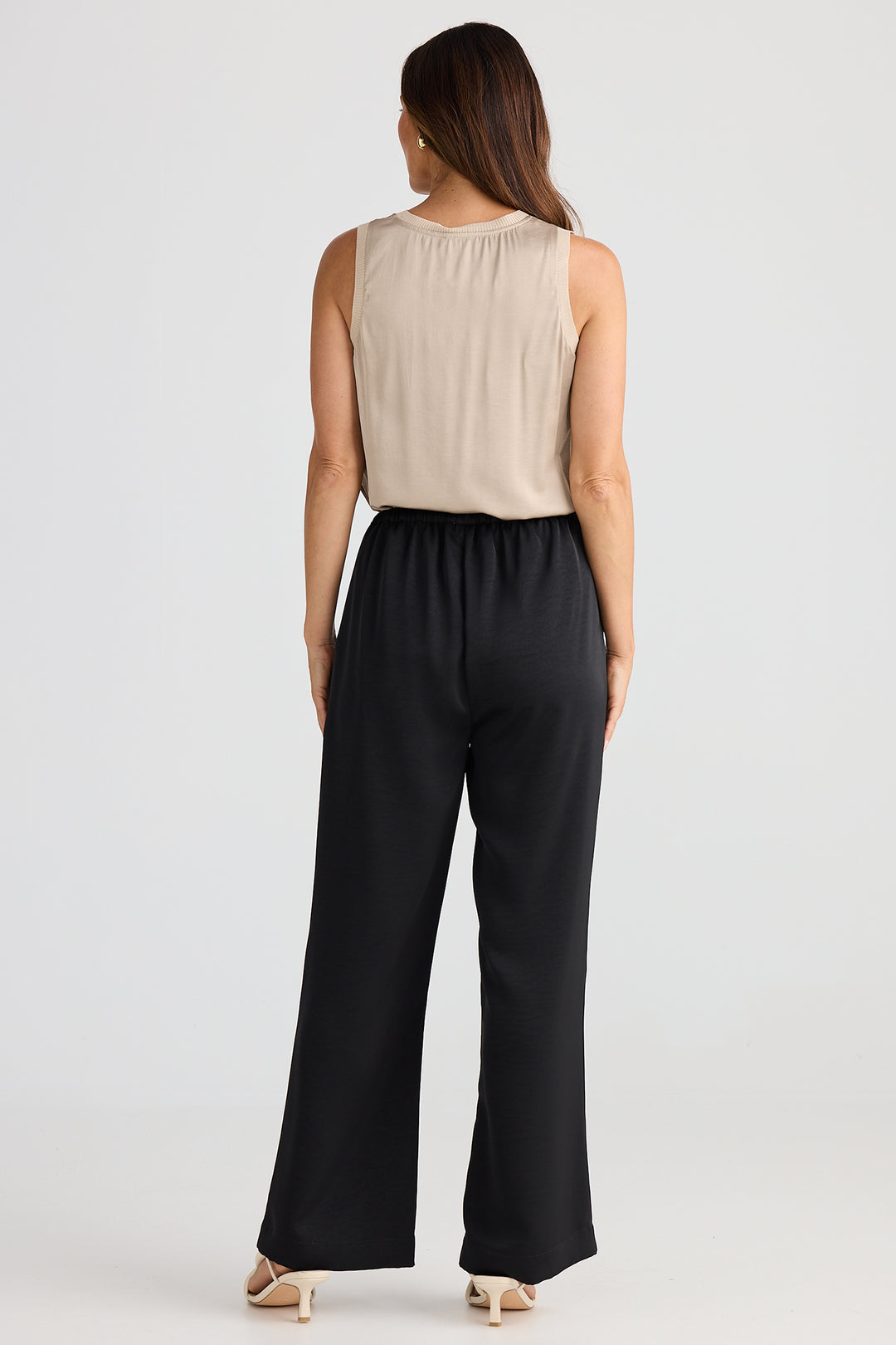 Brave+True BT25390-2 Boulevard Black Drawstring Waist Trousers