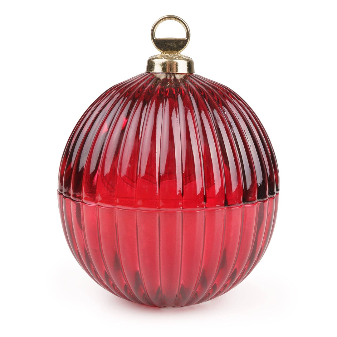 Small Bauble Glass Candle