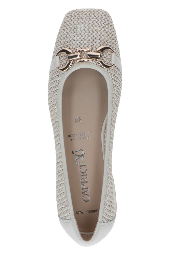 Caprice 9-22503-42-199 Offwhite Comb Pump Shoes