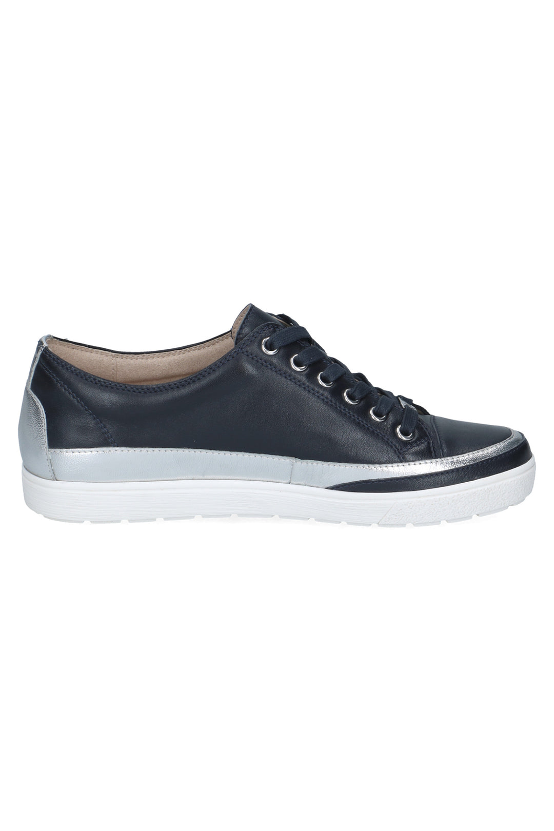 Caprice 9-23654-42-880 Navy Silver Ocean Comb Trainers