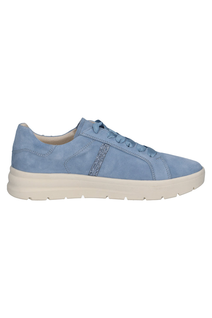 Caprice 9-23707-46-818 Blue Suede Trainers