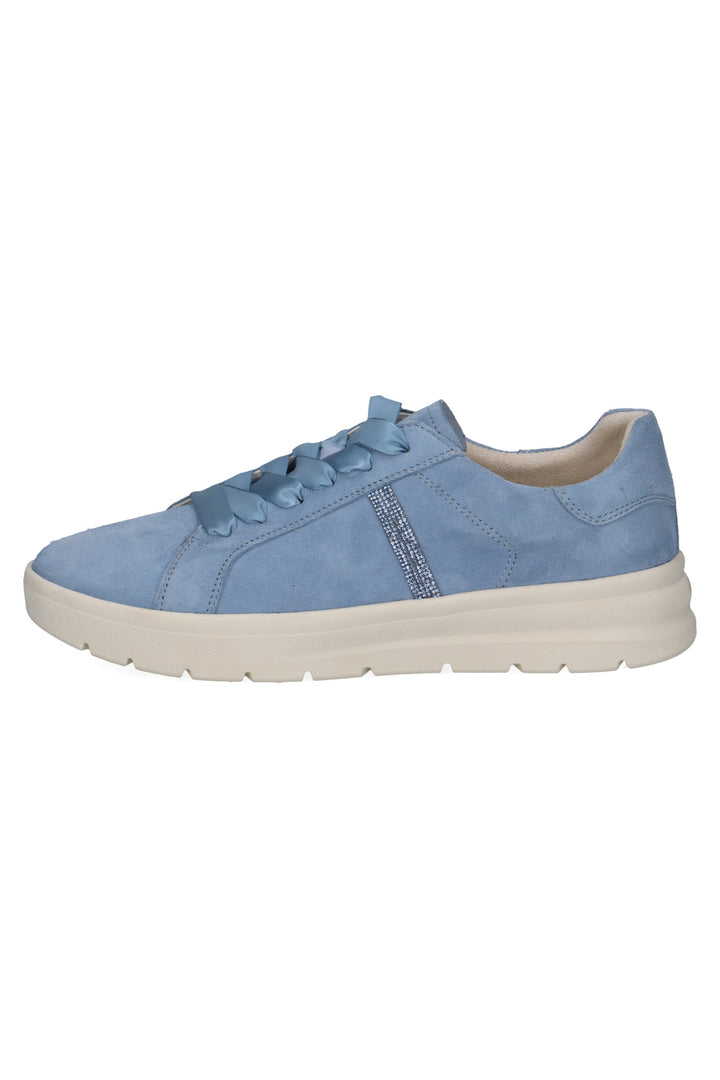 Caprice 9-23707-46-818 Blue Suede Trainers