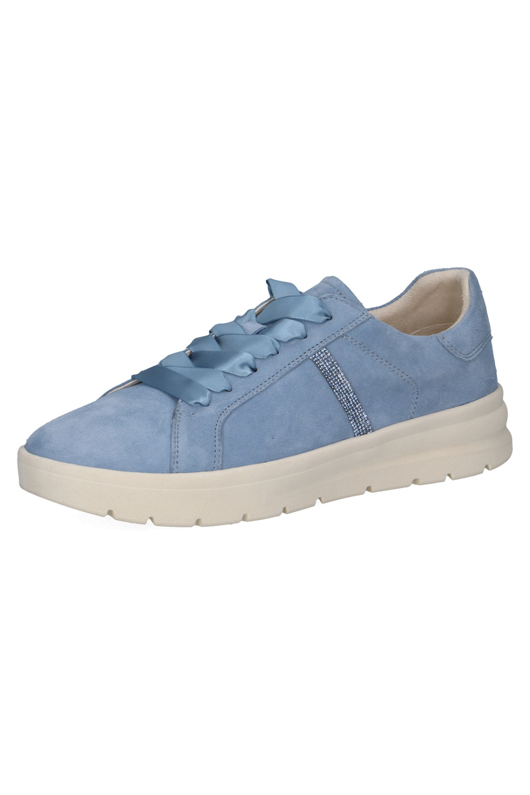 Caprice 9-23707-46-818 Blue Suede Trainers