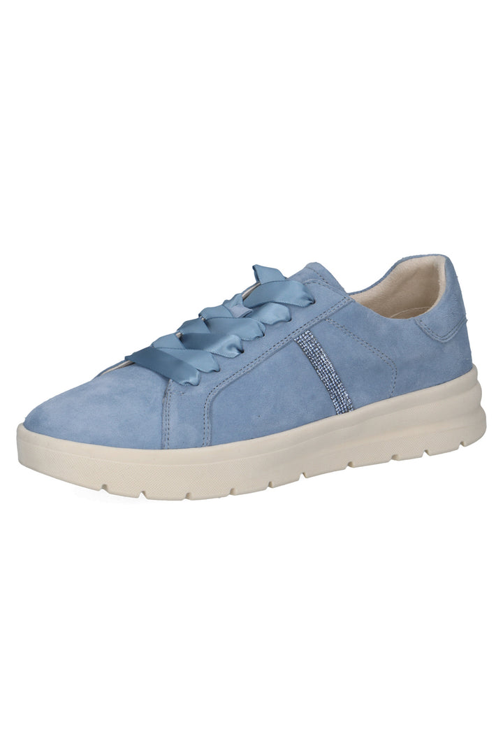 Caprice 9-23707-46-818 Blue Suede Trainers