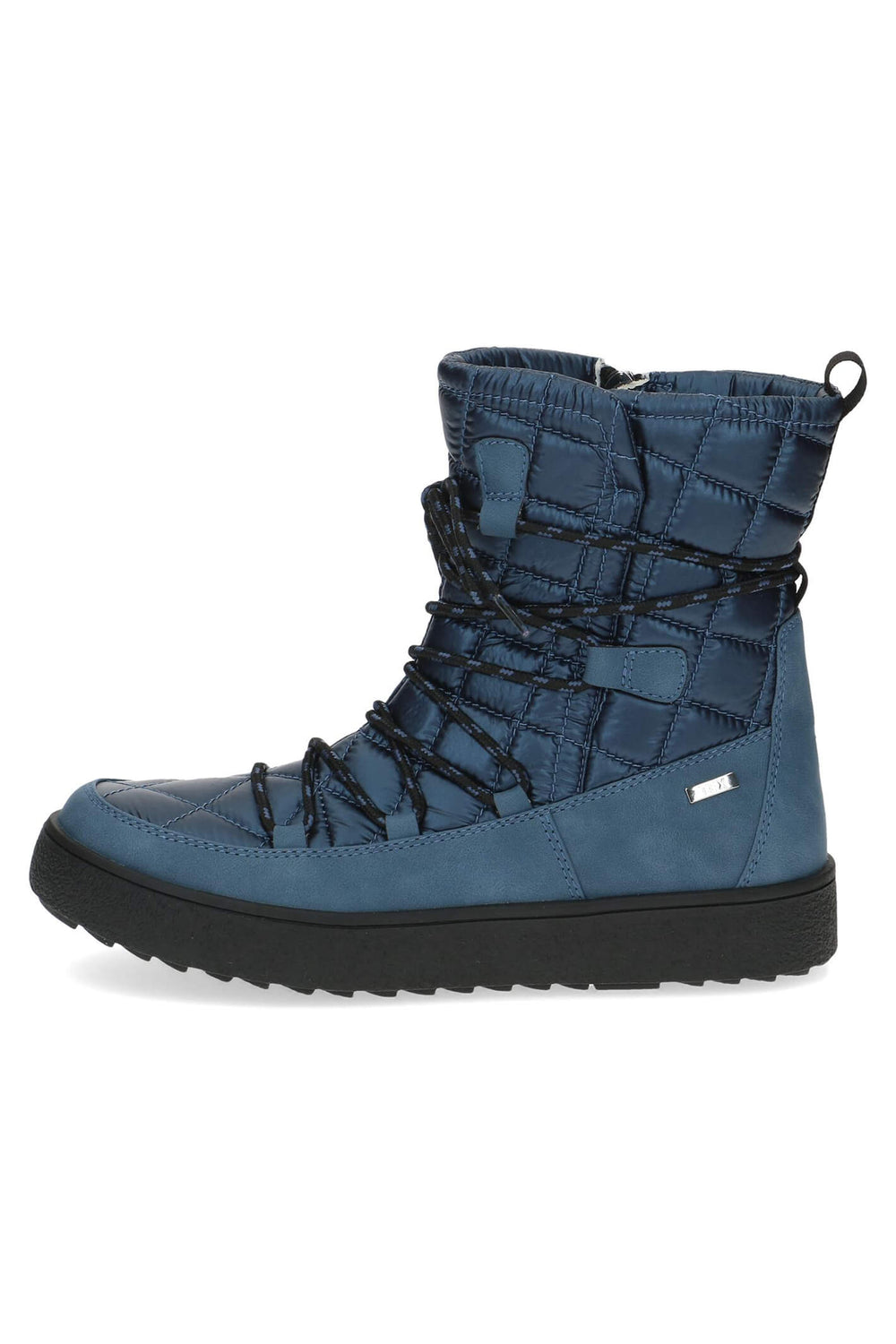 Caprice Anika 26215 Ocean Navy Waterproof Snow Boots - Experience Boutique
