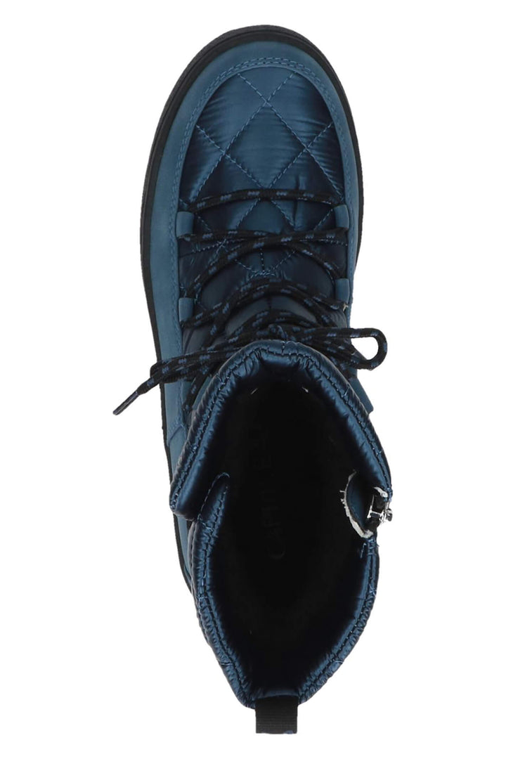 Caprice Anika 26215 Ocean Navy Waterproof Snow Boots - Experience Boutique