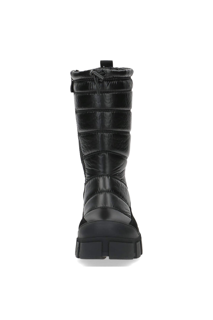 Caprice Tora 26444 Black Drawstring Top Waterproof Snow Boots - Experience Boutique