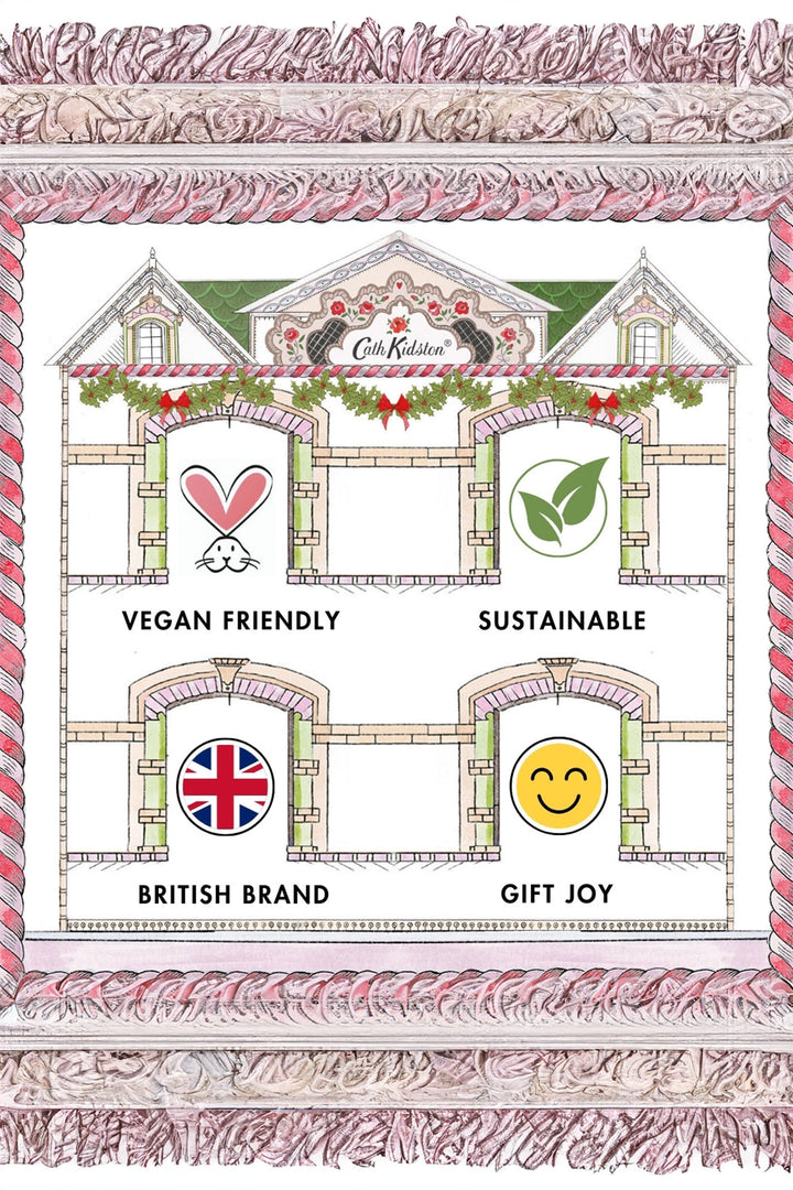Cath Kidston A Doll's House Mirror Compact Eggnog Lip Balm - Experience Boutique
