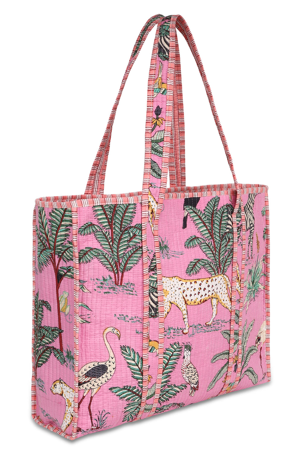 Conscious Yoga Collective CYC The Ultimate Jungle Tote Pink - Experience Boutique