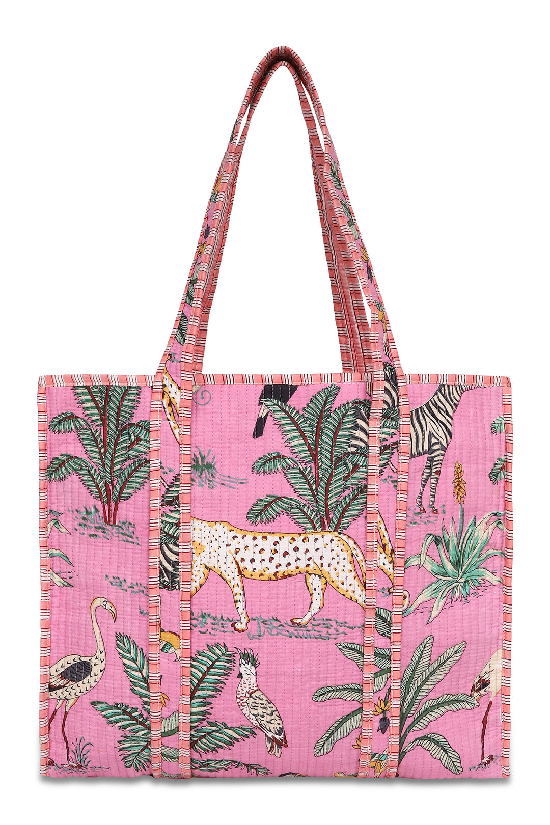 Conscious Yoga Collective CYC The Ultimate Jungle Tote Pink - Experience Boutique